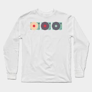 Retro Music Collection Long Sleeve T-Shirt